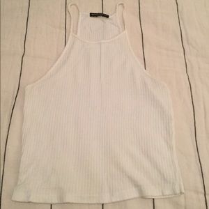 Brandy Melville White Tank - Worn once!